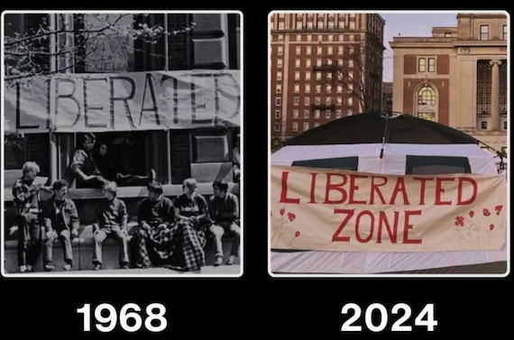 Columbia Students are Sick at Heart, just as we were in ’68